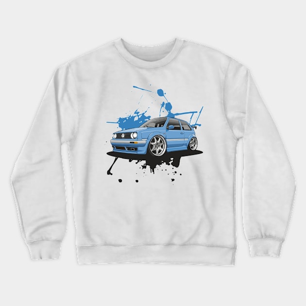 Customized Classic Cars Crewneck Sweatshirt by irfankokabi